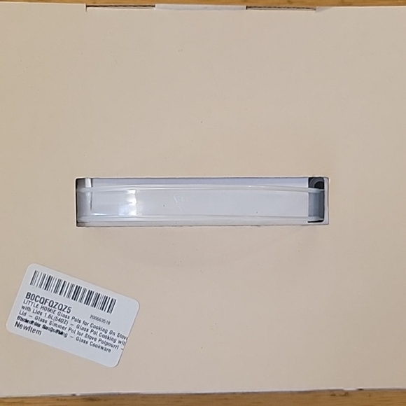 LITTLE HOMIE Glass Pots for Cooking on Stove with Lids 1.6L (54oz) - GlassPot Co - Picture 12 of 12